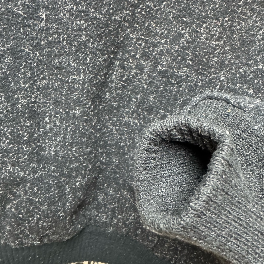 Men's Black Bomber Winter Jacket - Picture 13 of 15